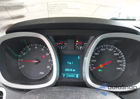 2011 Chevrolet Equinox Lt z USA, uszkodzony, nr VIN 2CNFLEECXB6377488